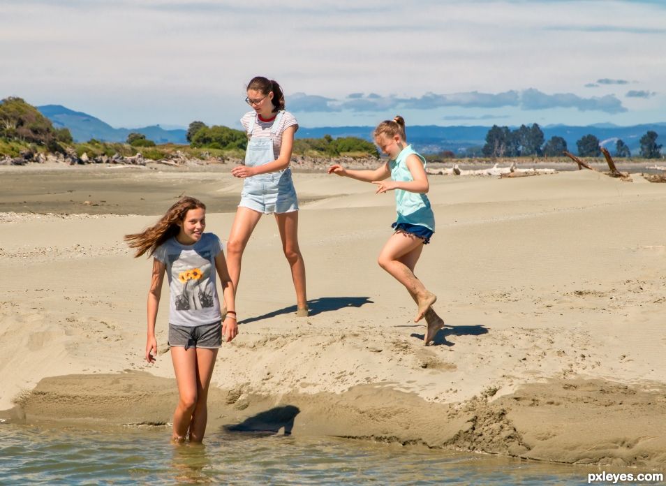 Summer = Kids, sand, water and of course Sun