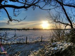 Across the Snowfield