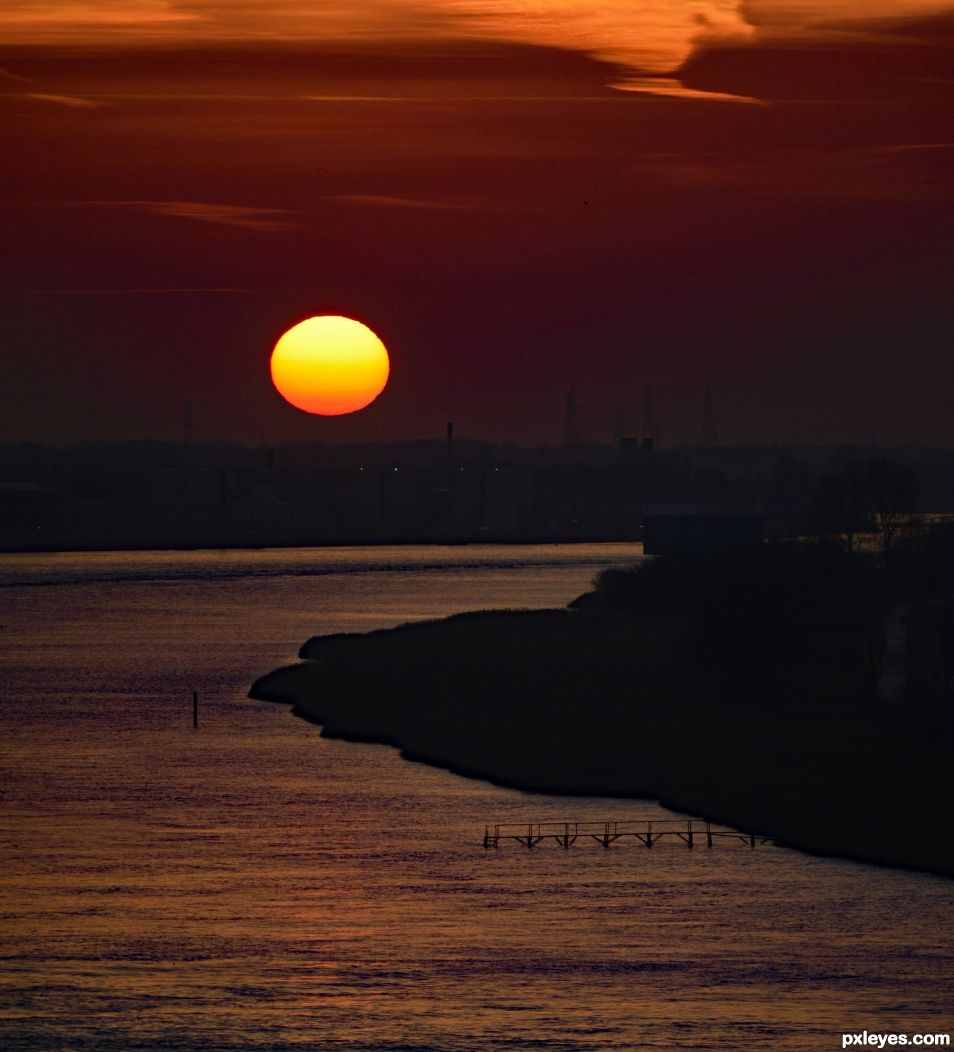 Antwerp Sunset