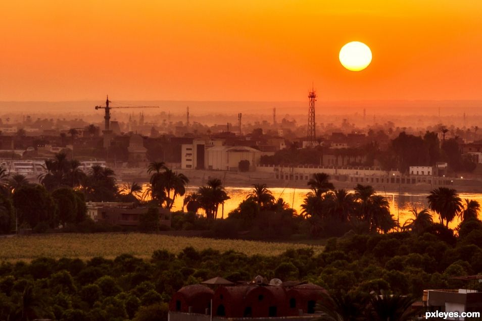 Sunrise over The Nile
