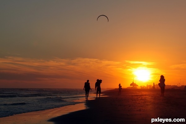 Ostia beach