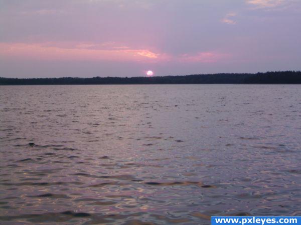lake (sunset)