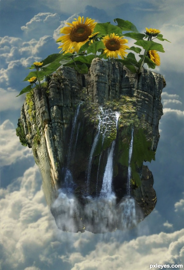 Fantasy-Sunflower-Island