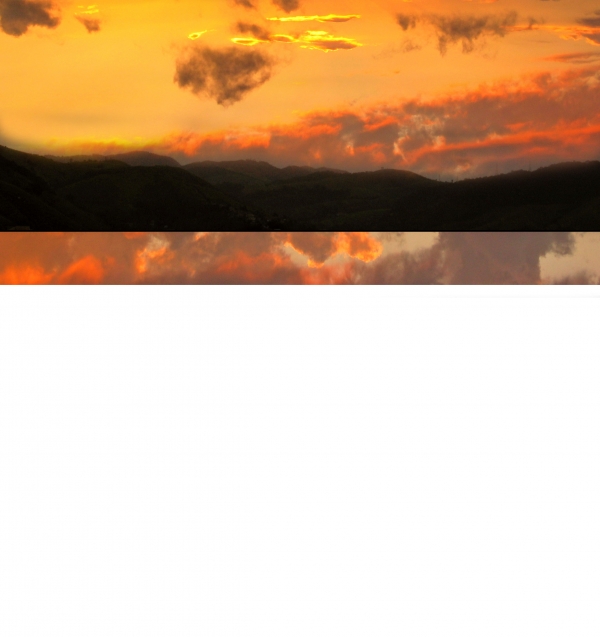 Creation of Sunset Flowers: Step 2