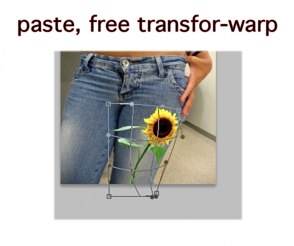 Creation of Nice Jeans: Step 2