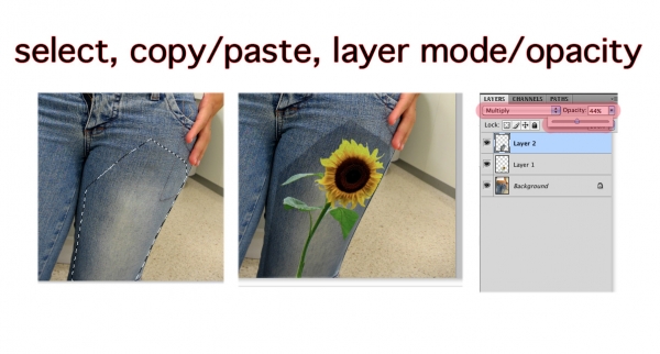 Creation of Nice Jeans: Step 3