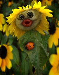 hehehe...it tickles! 