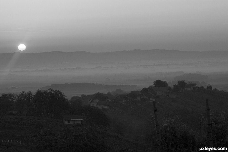Creation of Morning Fog : Final Result
