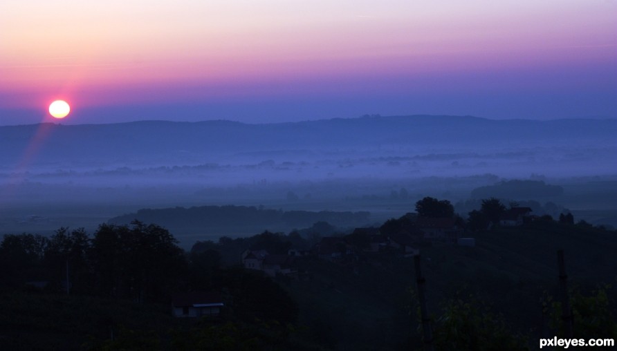 Creation of Morning Fog : Step 1