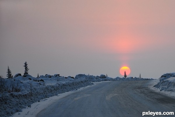 On the way to the Sunset