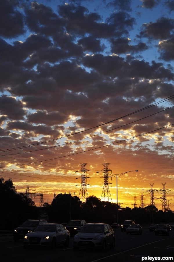 rowville sunset