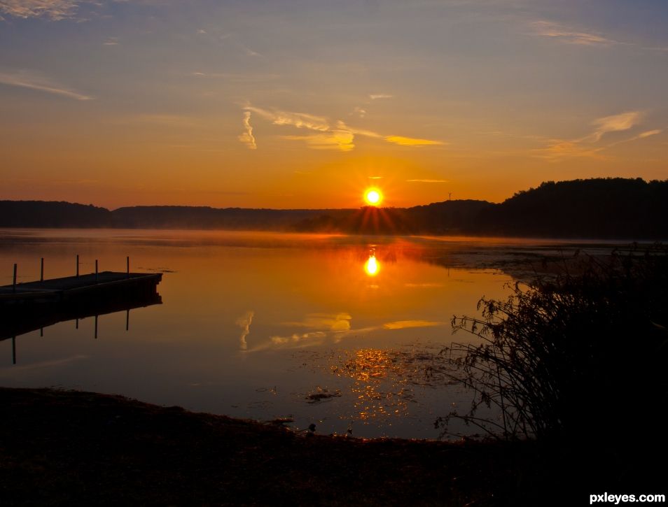 Sunrise at the Lake