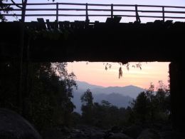 Sunrise under a Bridge