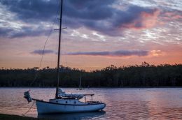 Sunset on Lake Tinaroo