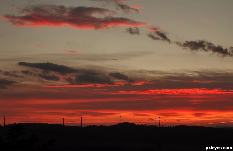 Windmills on the Hill