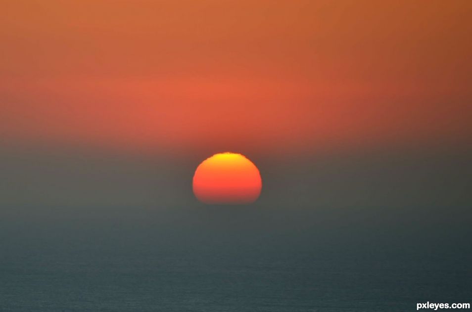 sunset in Balos - Crete