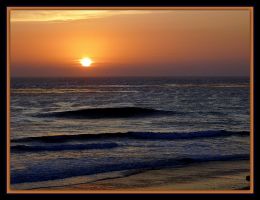 Sun Sets on San Simeon