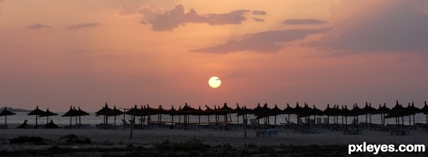 Hammam-sunset