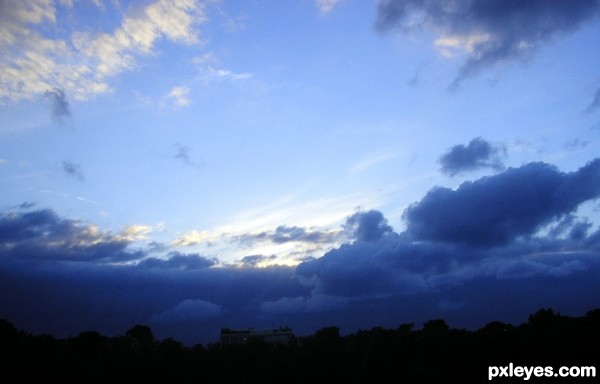 Storm rolling in