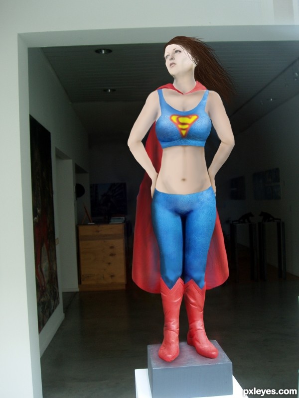 Creation of The Real Super Woman: Final Result