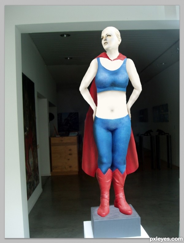 Creation of The Real Super Woman: Step 5
