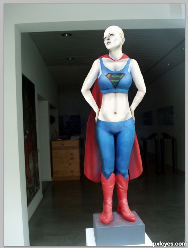 Creation of The Real Super Woman: Step 6