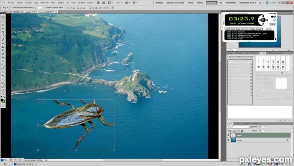 Creation of It's really big!  : Step 1