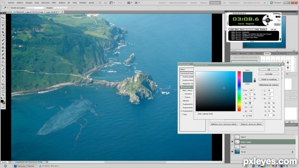Creation of It's really big!  : Step 4