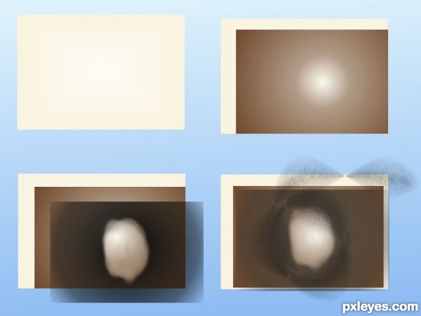 Creation of overexposed : Step 3