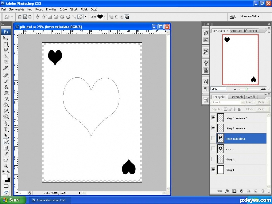 Creation of Cliches: Step 1