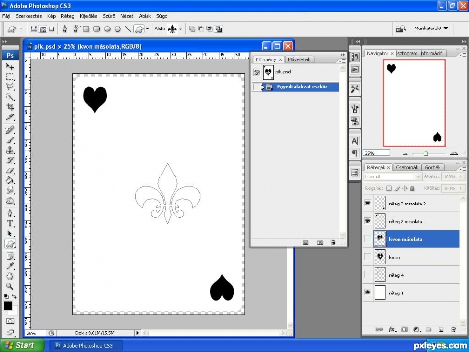 Creation of Cliches: Step 2