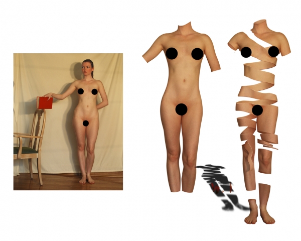 Creation of sliced - censored version.: Step 1
