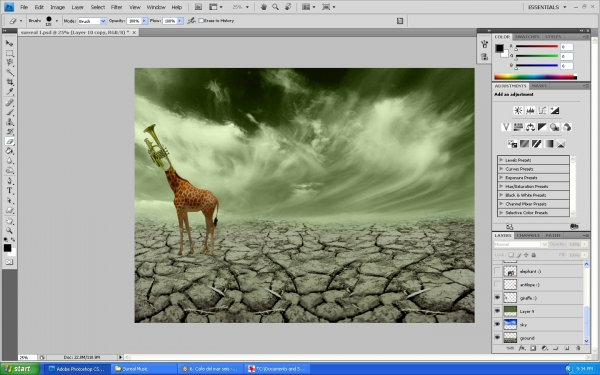 Creation of Surreal Music: Step 3