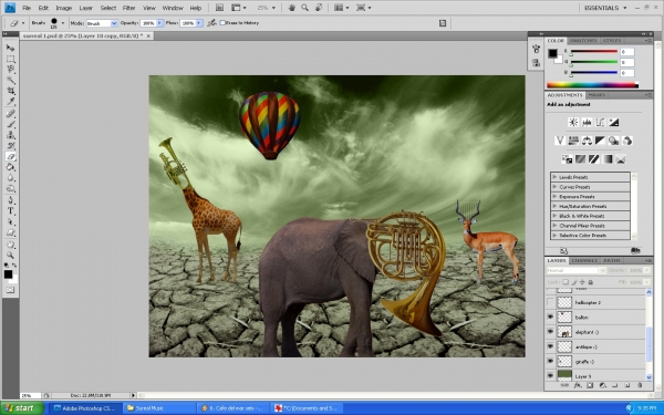 Creation of Surreal Music: Step 5