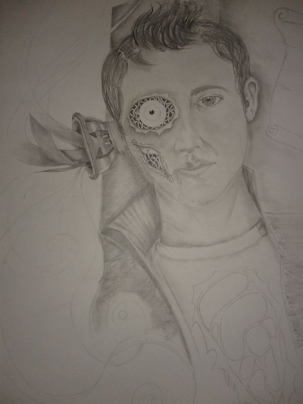 Creation of "Retrato de Dos Mundos: Luis vs. Roshy" (Portrait of Two Worlds: Luis vs. Roshy): Step 5