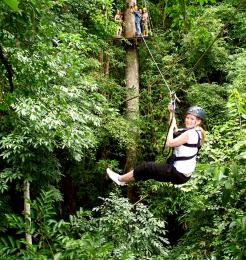 Jungle death slide