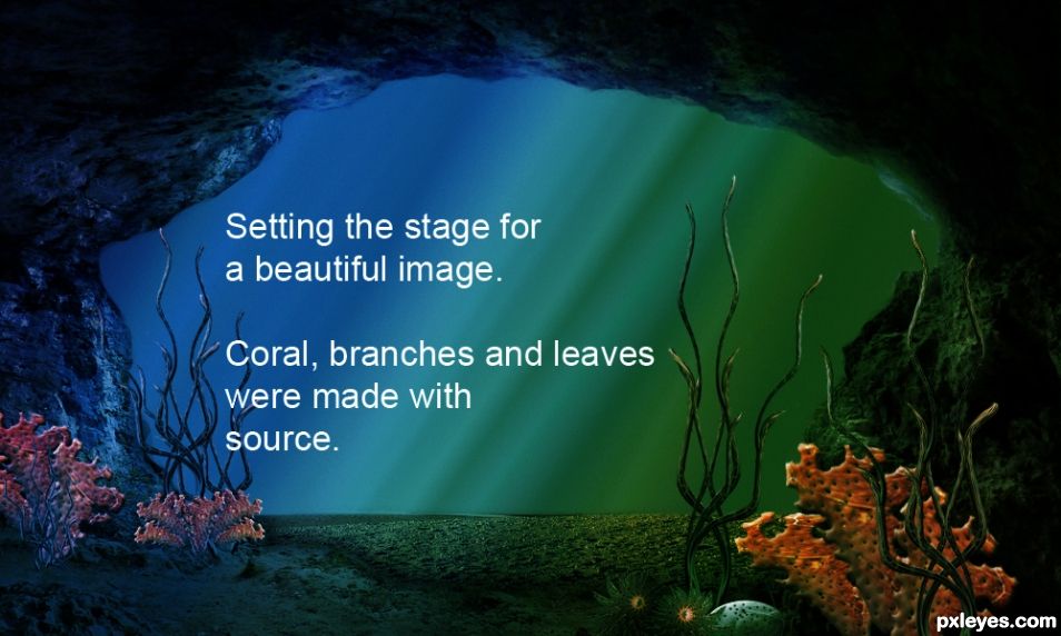Creation of Underwater : Step 7