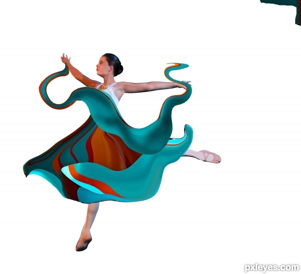 Creation of Twirling and Swirling: Step 8