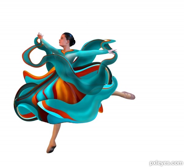 Creation of Twirling and Swirling: Step 9