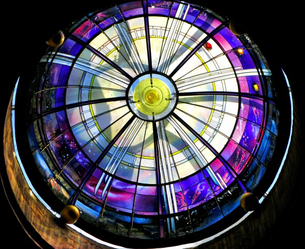  Stained glass dome