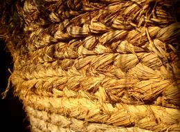 rice straw roap