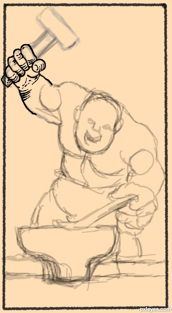 Creation of force: Step 1