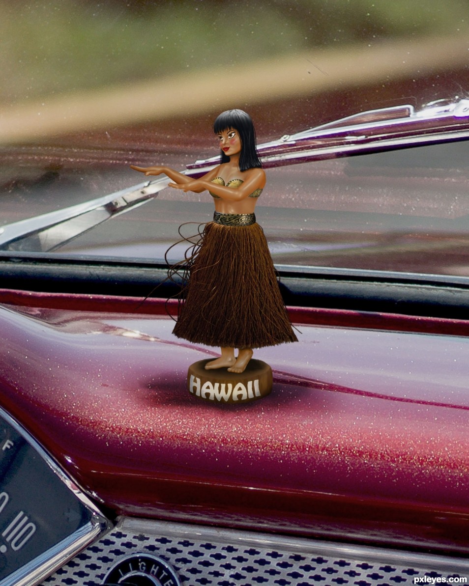 Creation of Hula Girl: Final Result