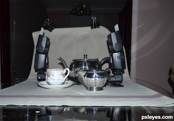 Creation of Tea Cup and Pot: Step 1