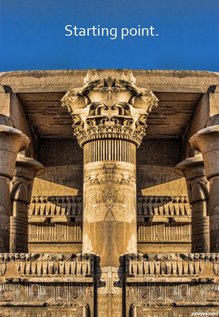 Creation of Temple of Hatshepsut: Step 2