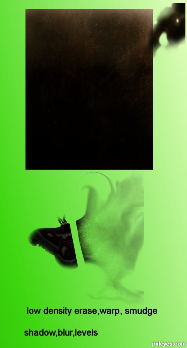 Creation of moth: Step 2