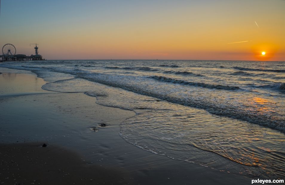 Beach sunset