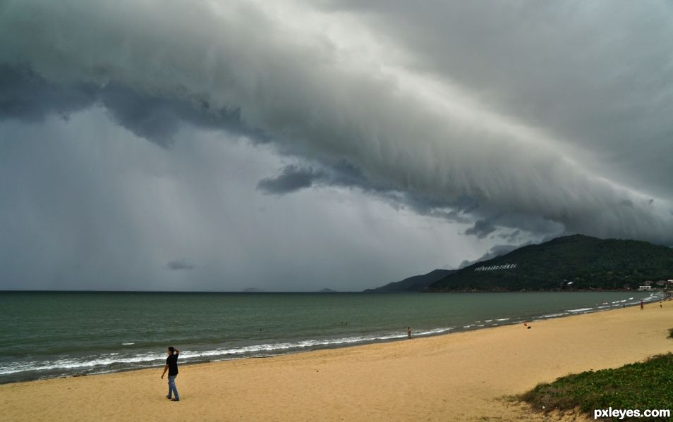 Storm approaching