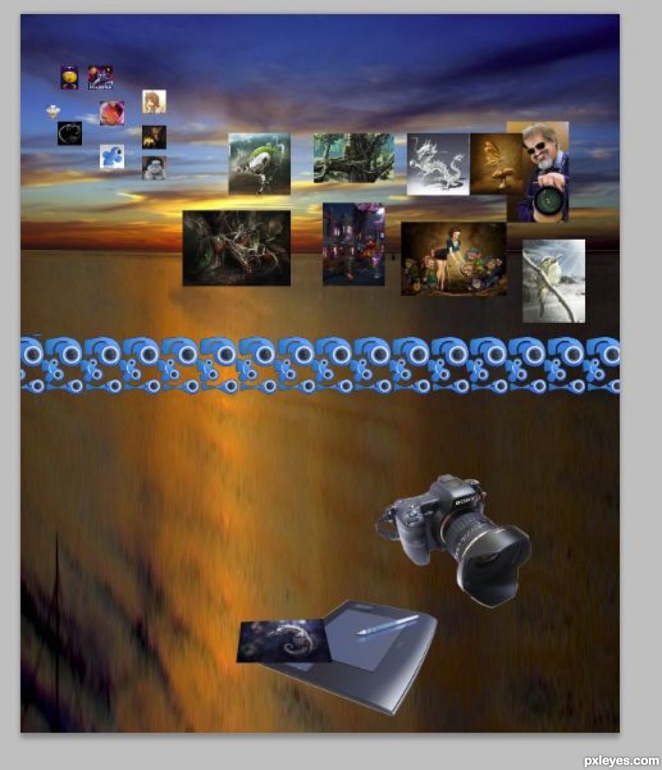 Creation of A New Horizon Awaits: Step 7
