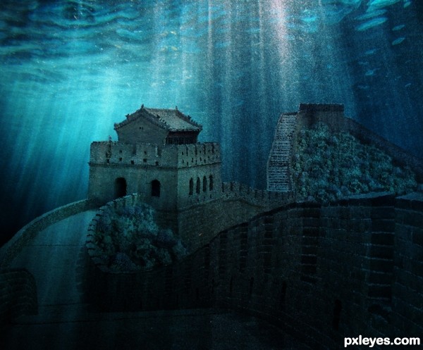 Creation of Underwater dreams: Step 3